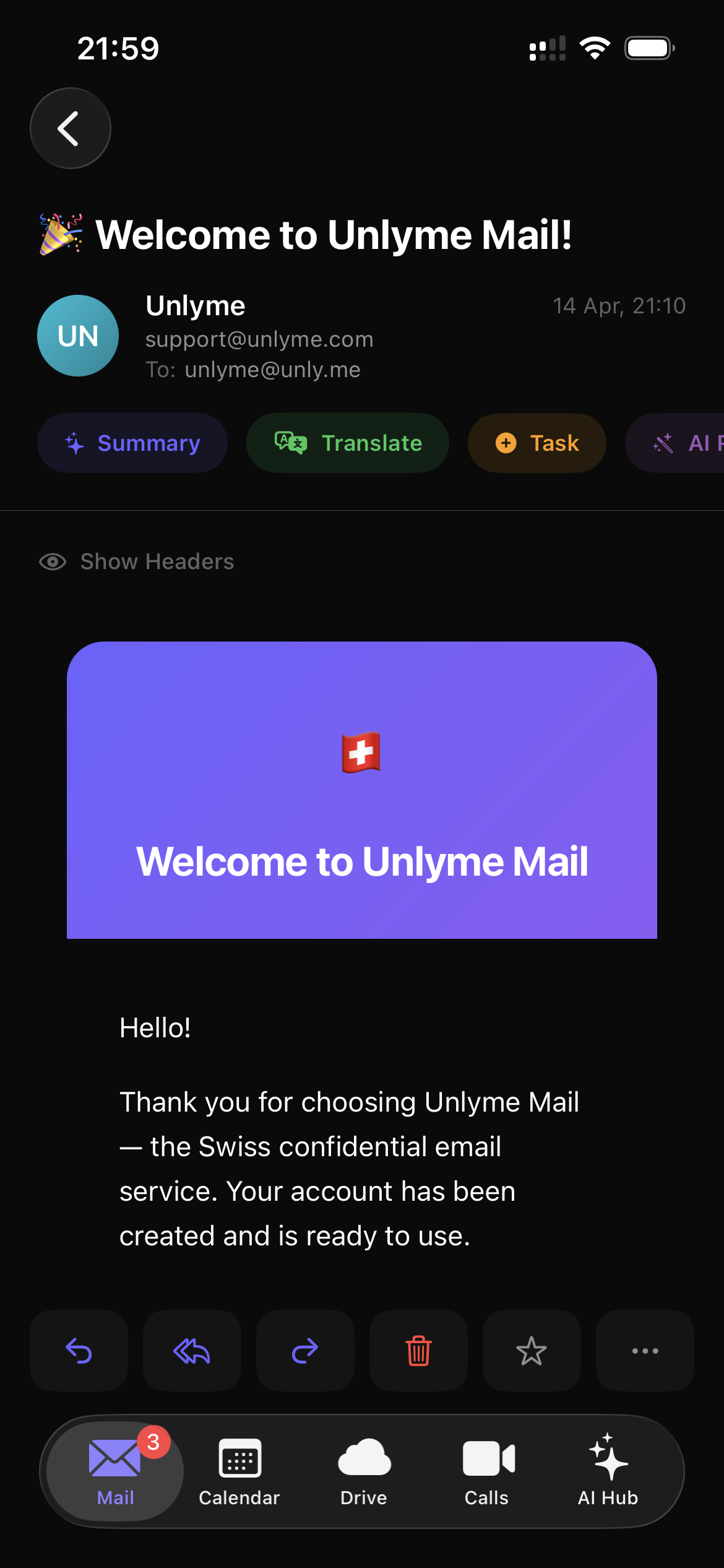 Unlyme App screenshot 1